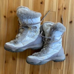 The North Face Goose Down Faux Fur Winter Boots